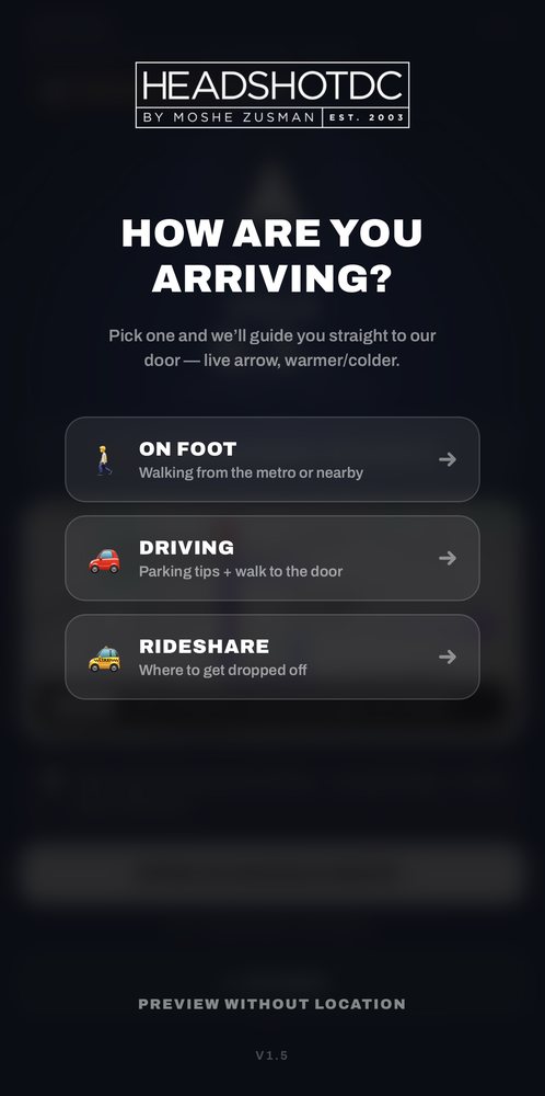 Directions screen 1
